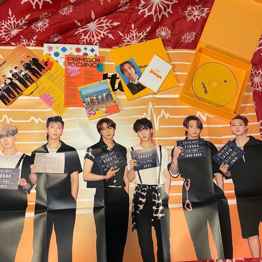 BTS BUTTER CREAM VERSION W/ PHTOCARDS